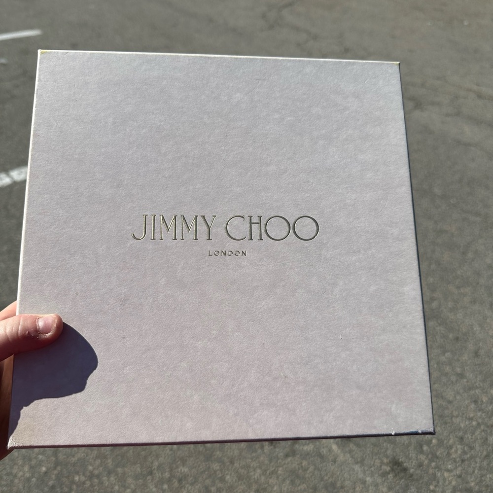 Jimmy Choo London gift box box made in Italy 🇮🇹